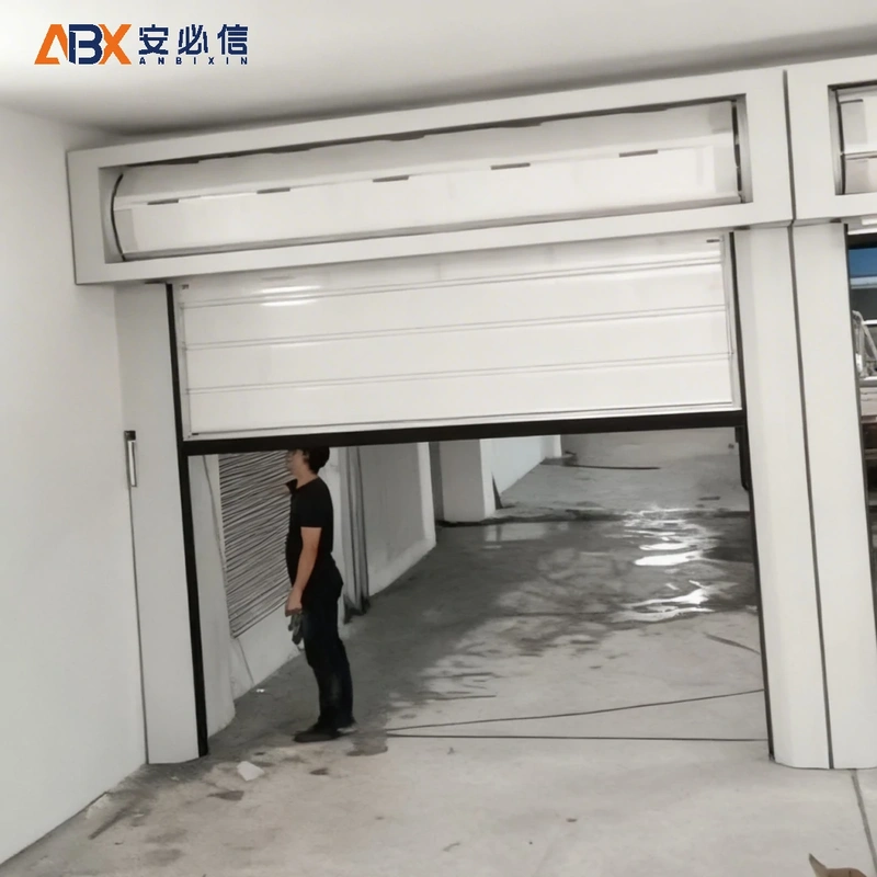 白银螺旋式快速门